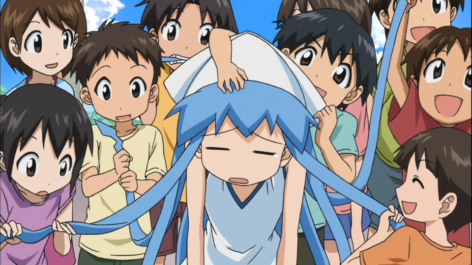 侵略！？イカ娘 第2話 ｢小学校に行かなイカ! ｣｢コスプレじゃなイカ! ｣｢軽くなイカ! ｣